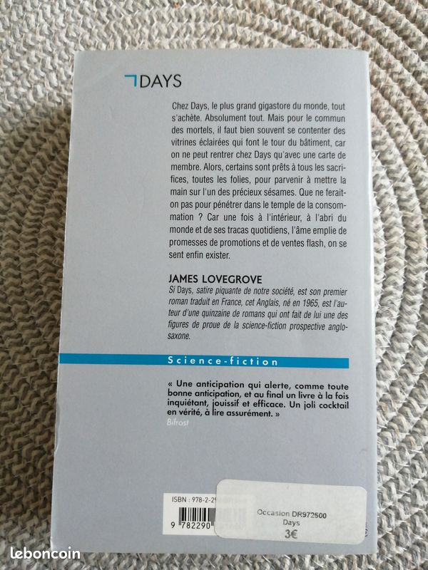 Days - James Lovegrove (image 2)
