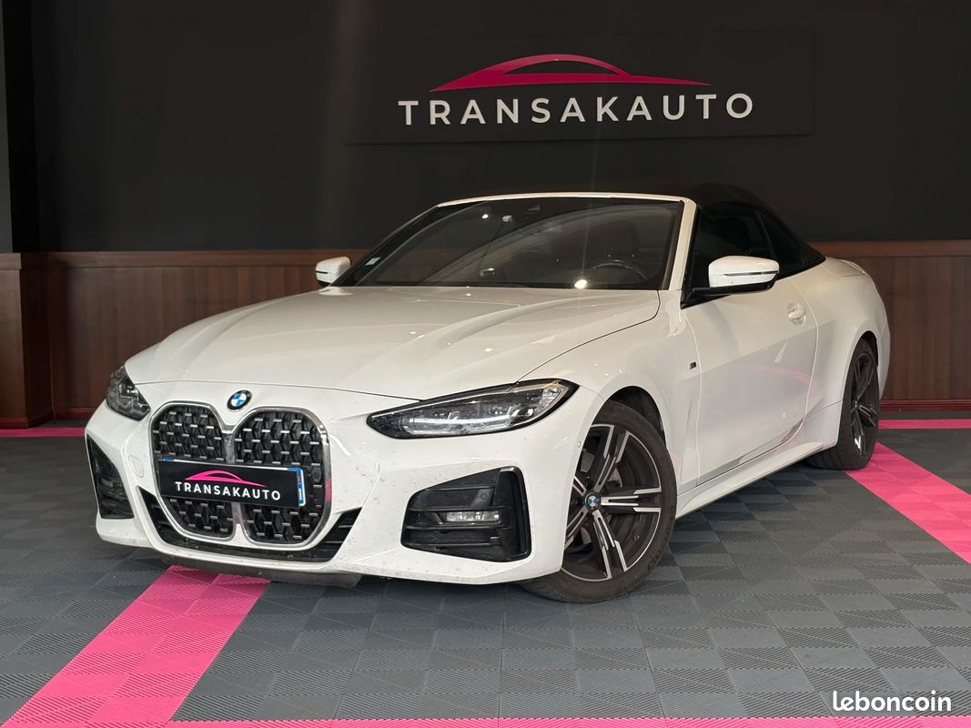 Bmw SERIE 4 420 d M Sport / BOITE AUTO / CAMERA 360 / GARANTIE BMW 02/2028 (image 1)
