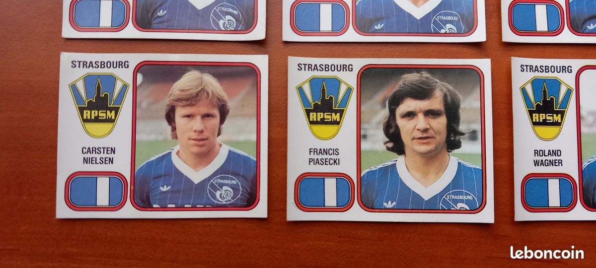 Programme Lucarne Rare PSG Vs RC Strasbourg 1982/83 - Poster Fernandez, Collection Football Vintage