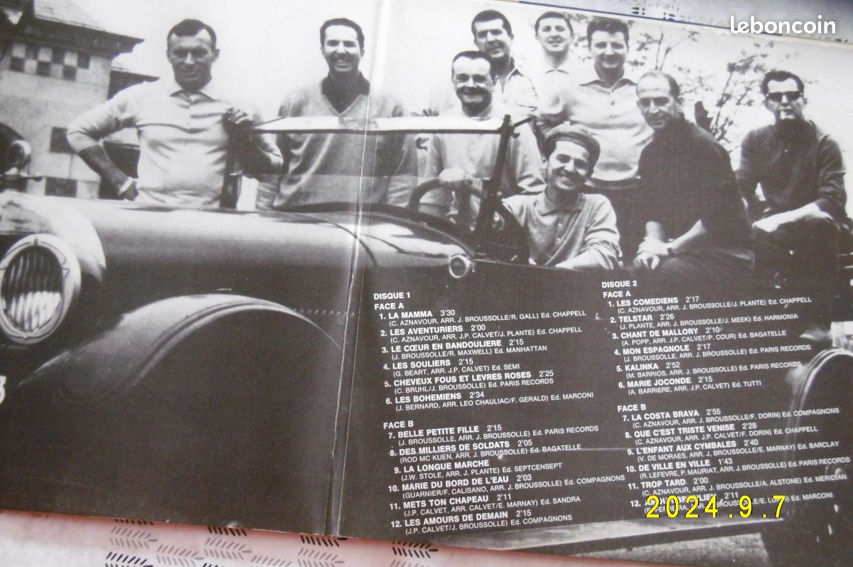 2X2 disques "les compagnons de la chanson" (image 5)
