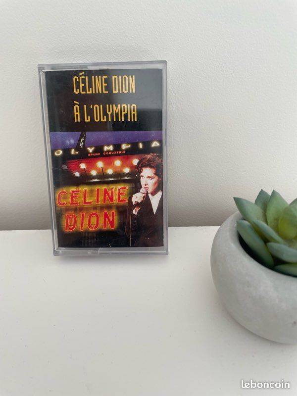 Cassette audio Céline Dion à l’Olympia (image 1)