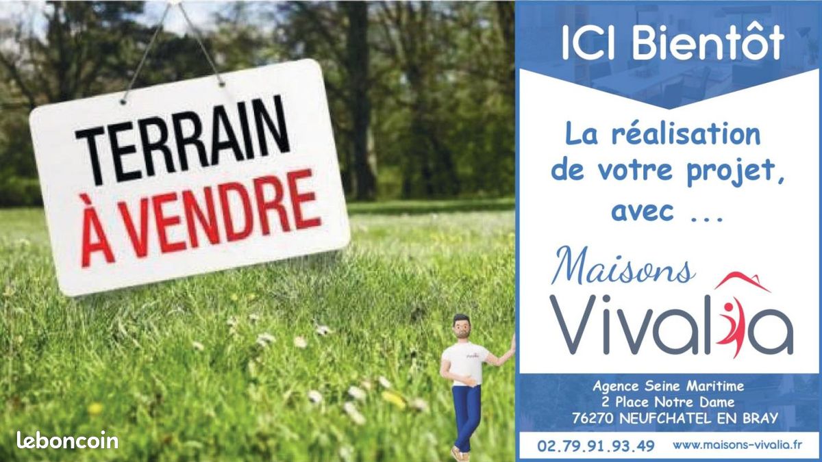 Terrain 700 m² Sauchay · 57 500 €