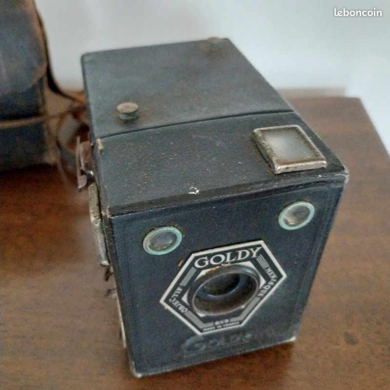 Ancien Appareil Photo GOLDY / Made in France / Années 1950