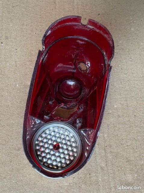 Phare Arrière JOS Pour Vélo Ancien - Eroica - Modèle D4 - Réf 2883