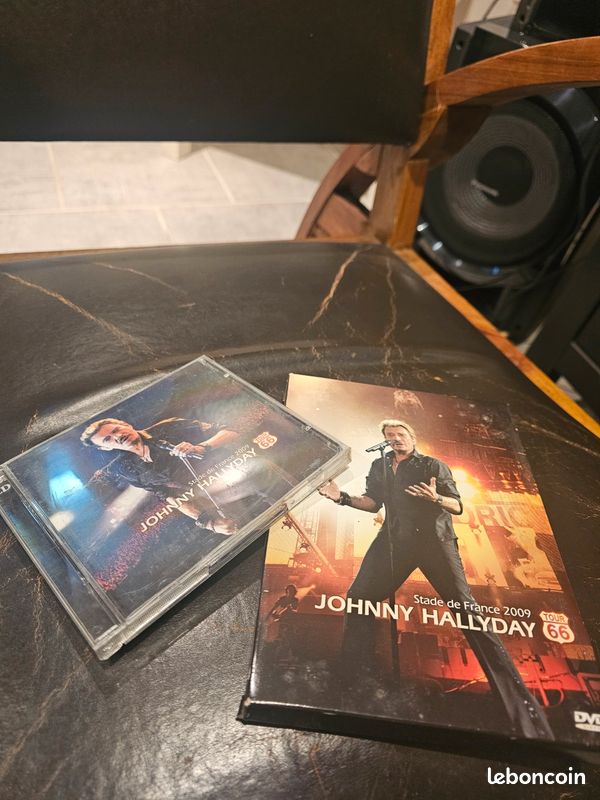 Cd & DVD johnny Hallyday stade de France 2009 (image 1)