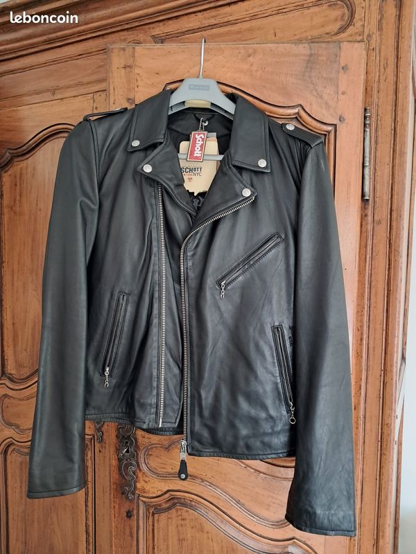 Blouson Cuir Le Bon Coin Veste Homme Leboncoin Veste Jean Homme - Main Image