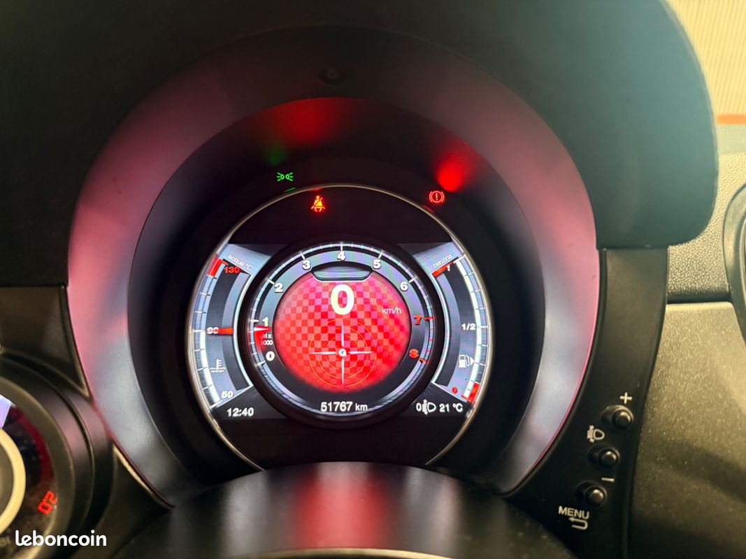 ABARTH 500 595 1.4 T 180 CH - COMPETIZIONE - LIGNE MONZA - SABELT - T/O - BEATS AUDIo (image 25)