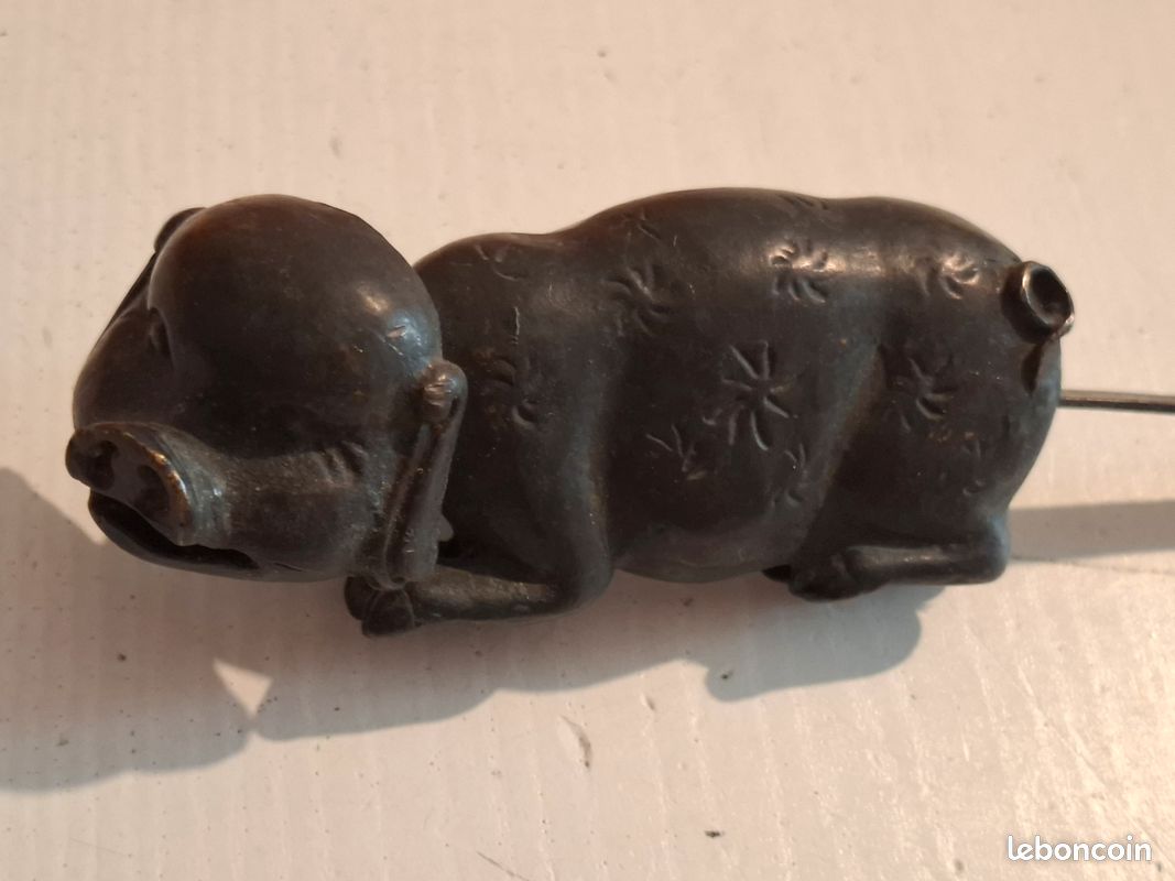 Cadenas asiatique système ancien animal cochon (image 2)