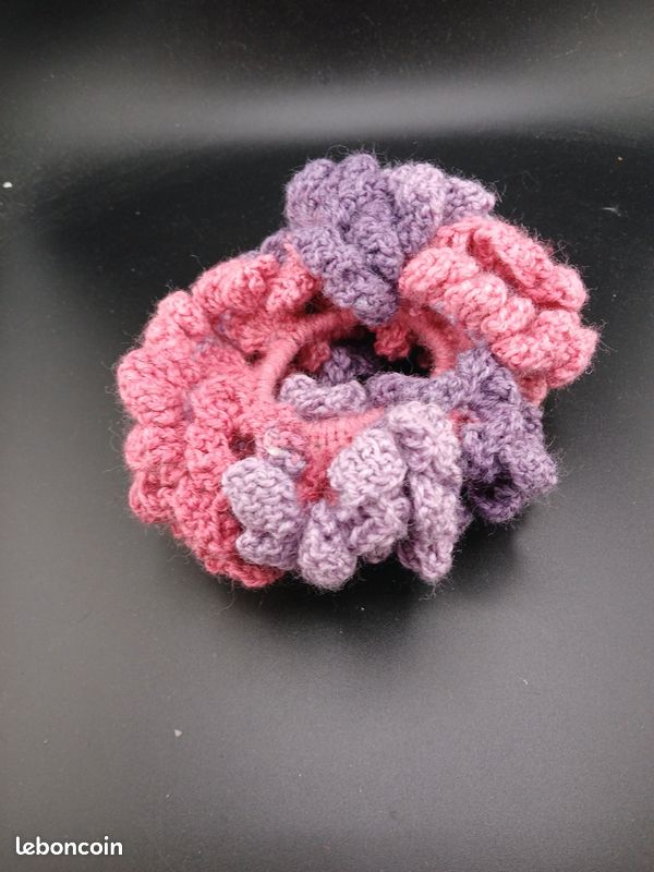 Chouchou fait main crochet (image 1)