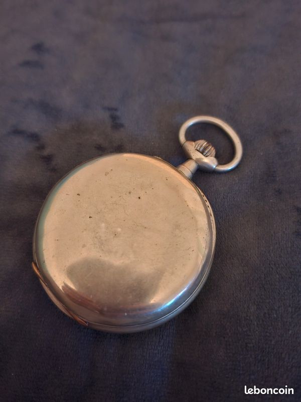 Montre de poche dite aussi gousset régulateur chemin de fer | Acheter