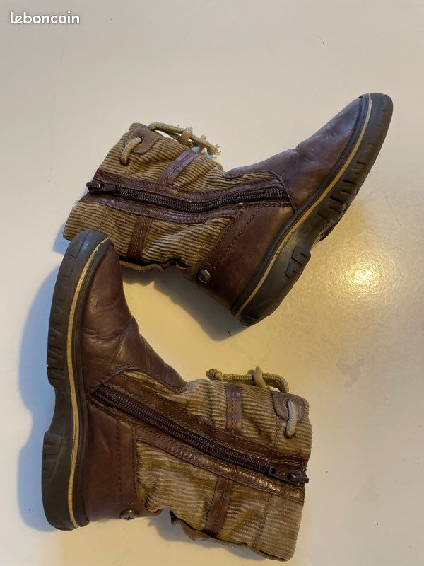 Bottines Andre Chaussure Garcon Bottes Cuir André Hiver Garçon P