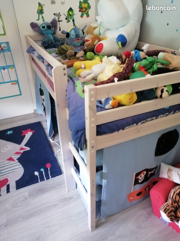 Lit mezzanine mi hauteur enfant (image 11)