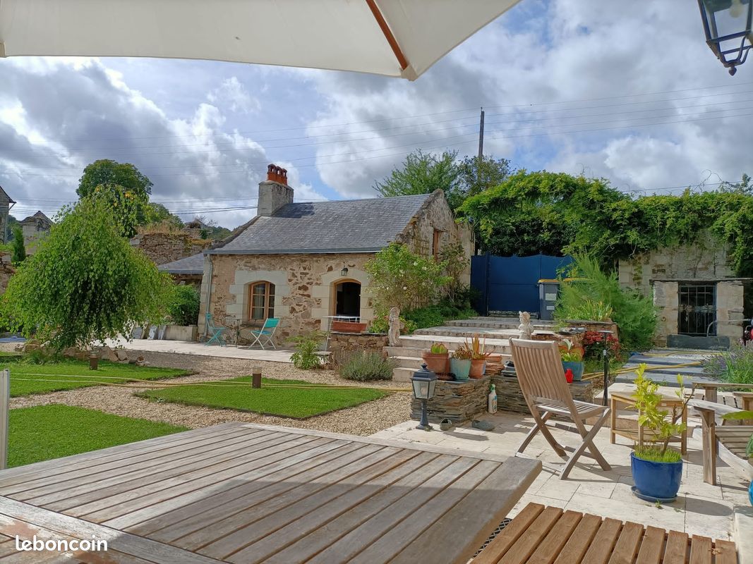 Très joli chalet proche Brissac et Angers loyer tout compris (image 1)