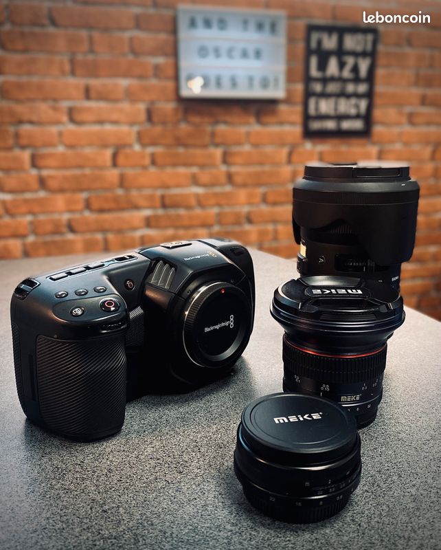 Kit BlackMagic pocket Cinema Camera 4k (BMPCC)+ Sigma art 18-35 (image 5)
