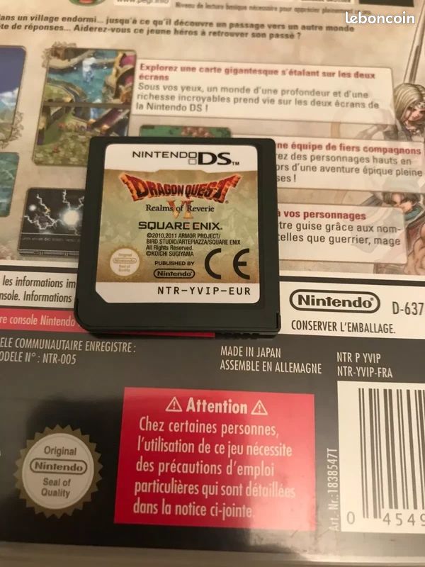 Dragon Quest VI : Le Royaume des Songes - DS : acheter au meilleur prix