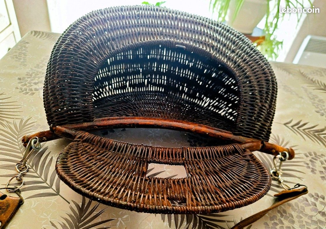 PLATEAU DE RANGEMENT en rotin Panier en osier tissé à la main Accueil