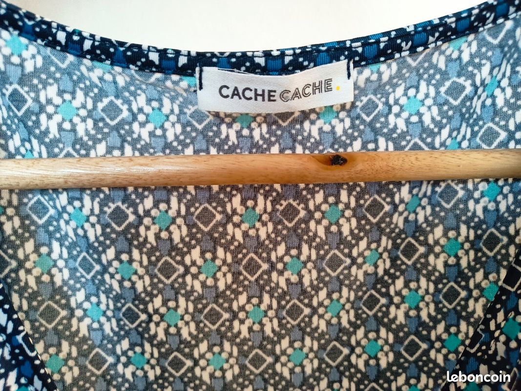 Blouse à motifs manche 3/4 (image 5)