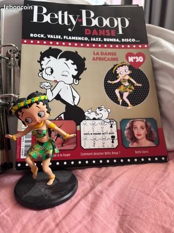 Figurine Betty Boop N°18 La Danse Bollywood - Collection Hachette, Résine, Thème Pin-up, Neuve