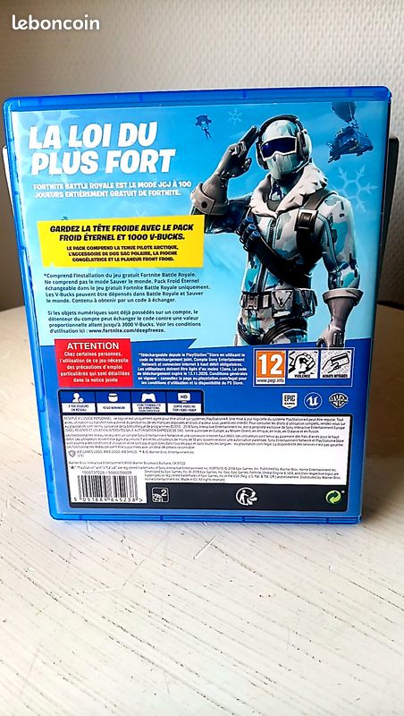 Pochette jeu video fornite (image 2)