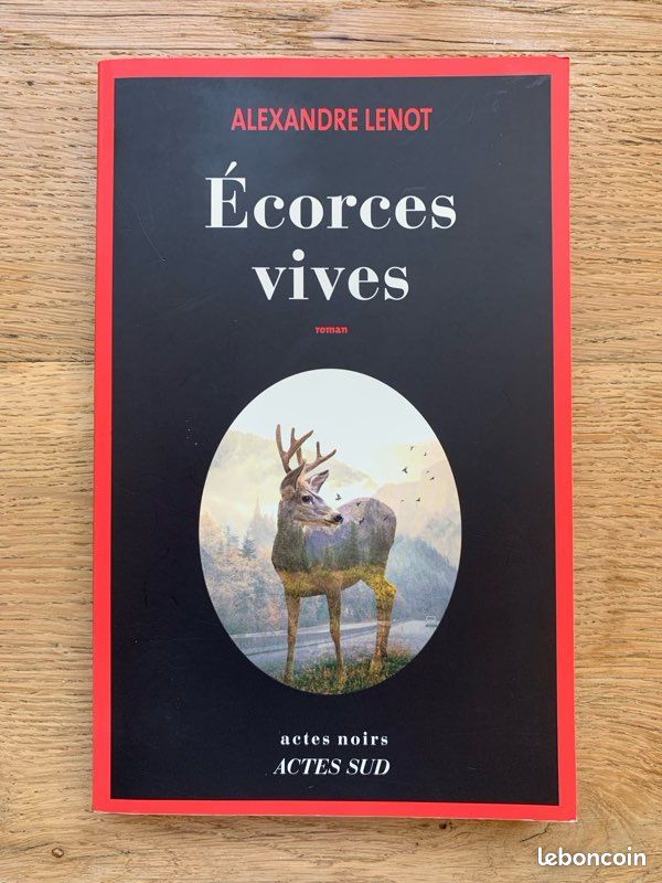 Écorces vives – Alexandre Lenot – roman noir Actes Sud – excellent état (image 1)