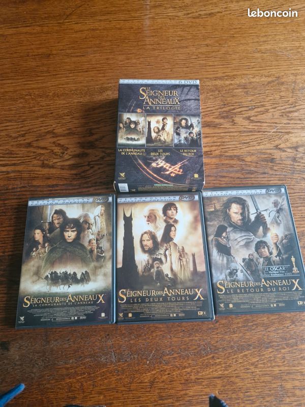 DVD trilogie seigneur des anneaux (image 1)