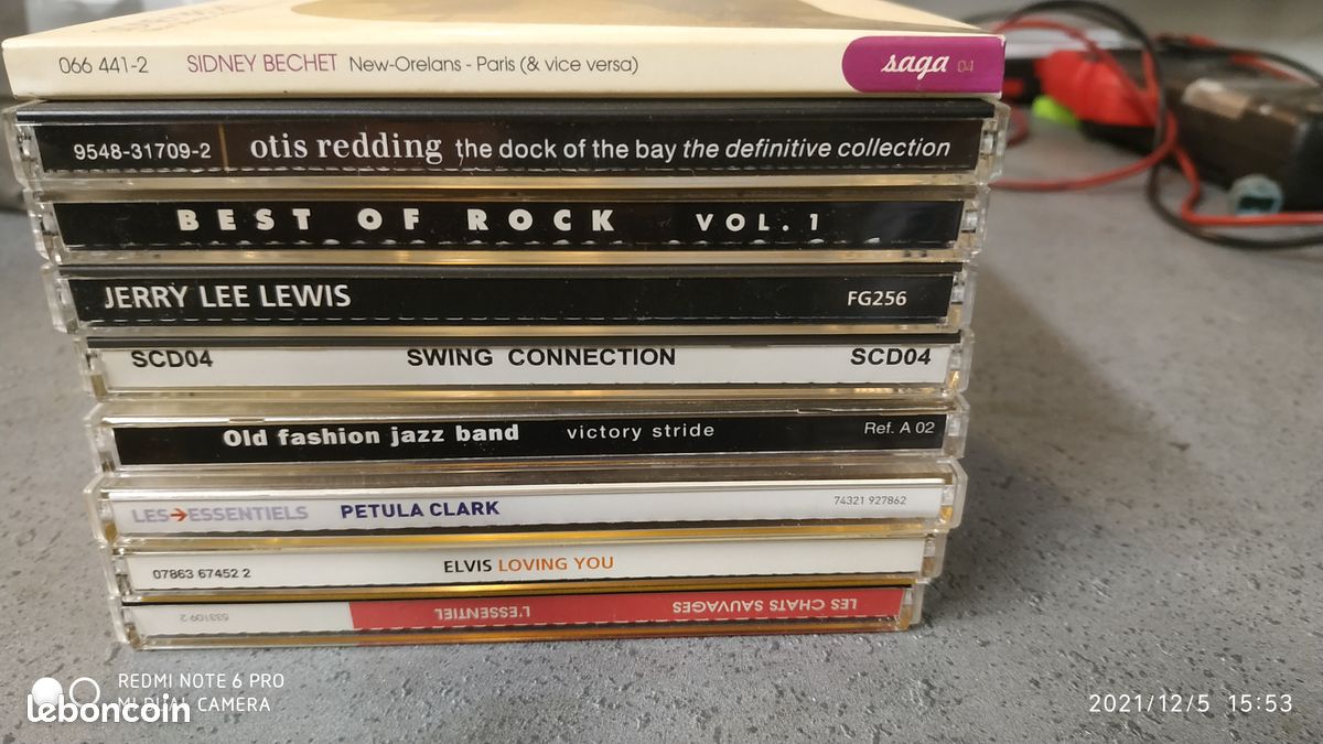CD , Johnny hallyday , eddy mitchell , elvis ... (image 6)