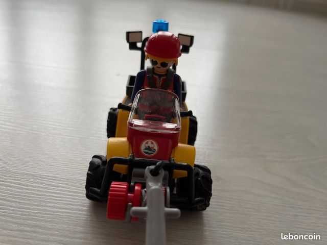 Playmobil secouriste de montagne avec Quad (image 3)