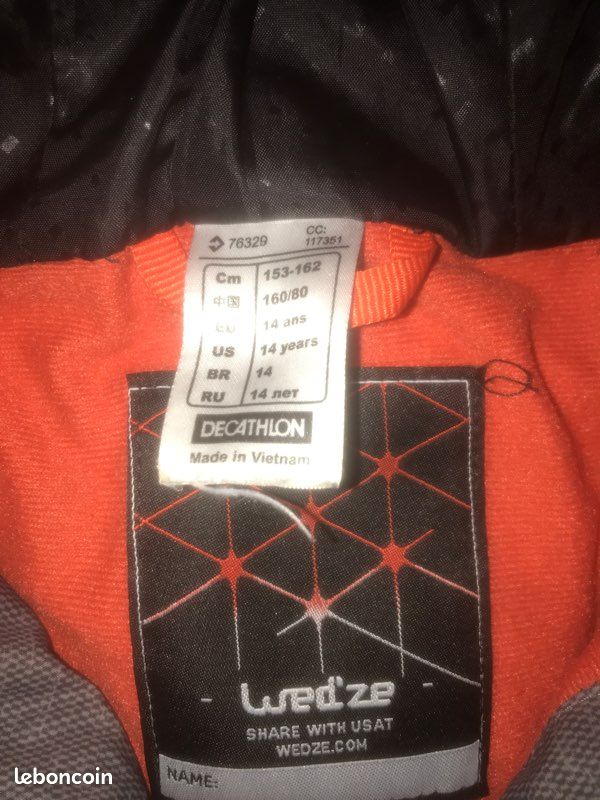 Veste d’hiver (image 2)