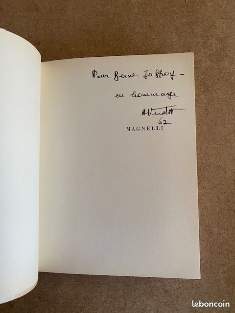 André VERDET "MAGNELLI", envoi, année 1961 (image 4)