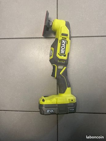 Ryobi Pack RYOBI - Mini Outil Multifonction 18V One+ RRT18-0 - Kit 155 Accessoires 1 Batterie 2 0ah 1