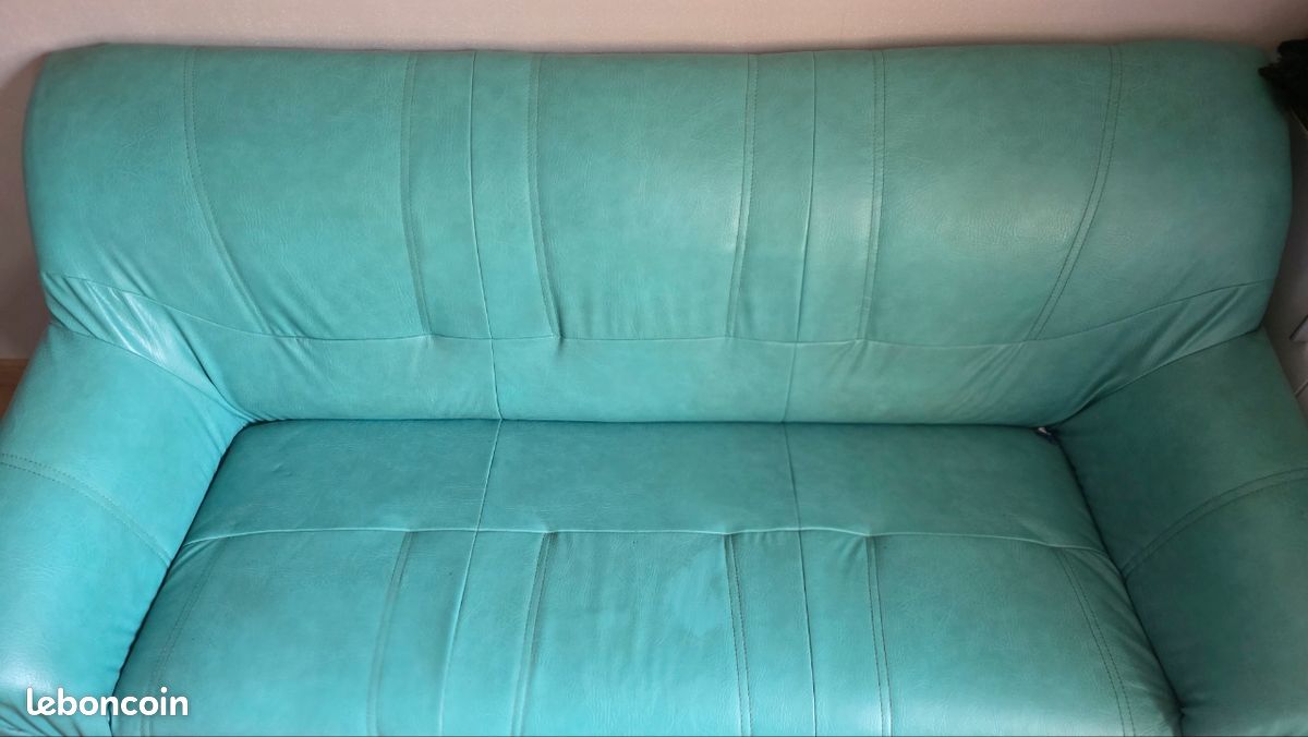 Vente canapé en cuir (image 4)
