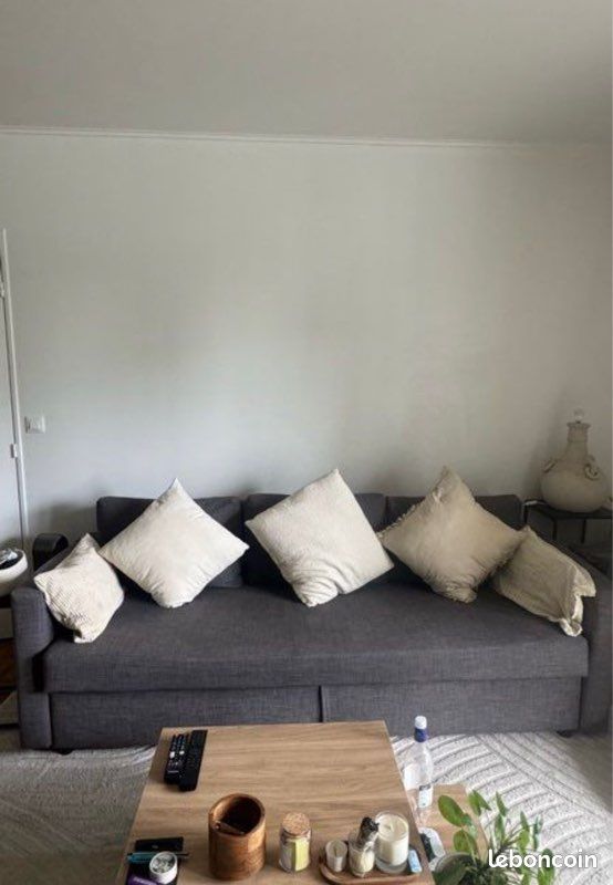 Canapé convertible avec coffre IKEA modèle FRIHETEN (image 1)