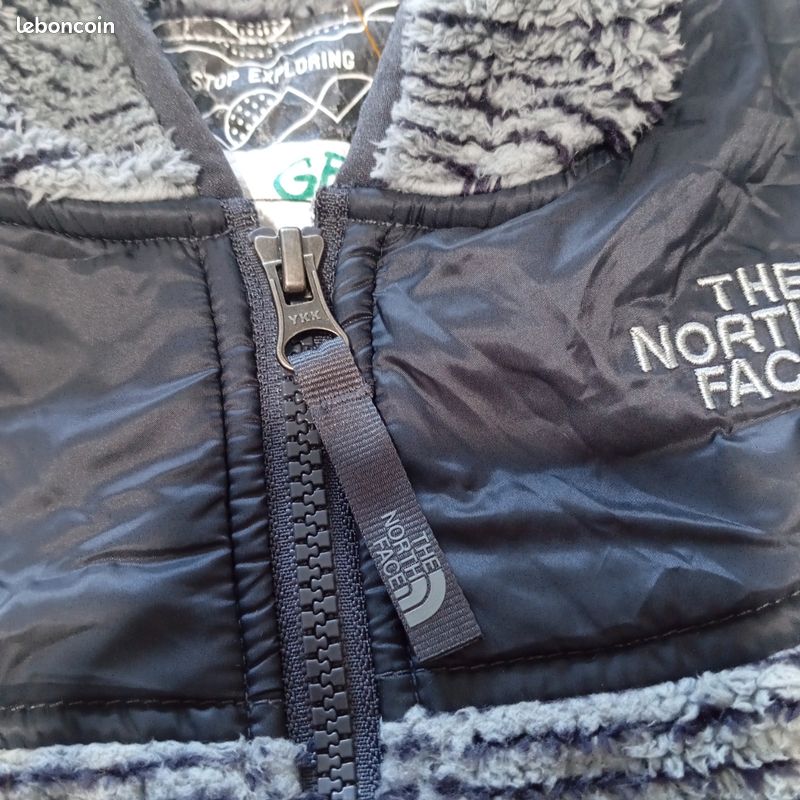 Veste Polaire The North Face à Capuche Enfant Gris - Taille M (10/12 ans) (image 6)