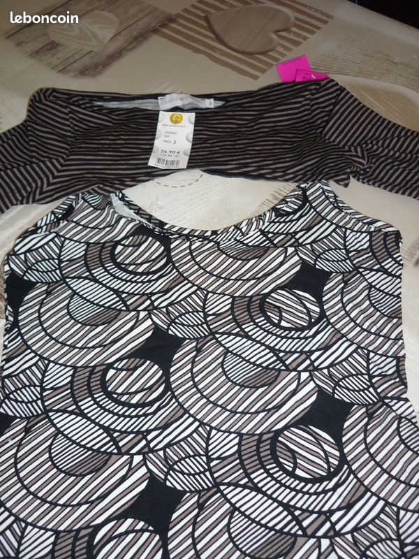 T shirt femme taille 3 neuf (image 1)