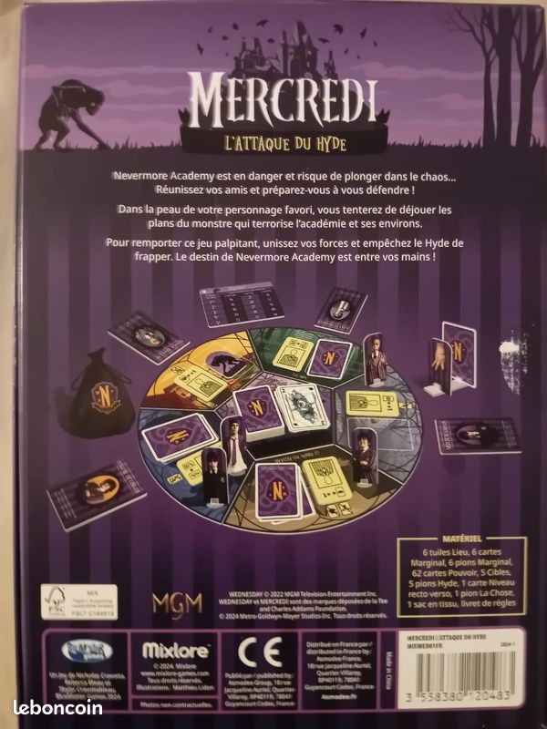 Mercredi - L'attaque du Hyde - Jeux - Jouets