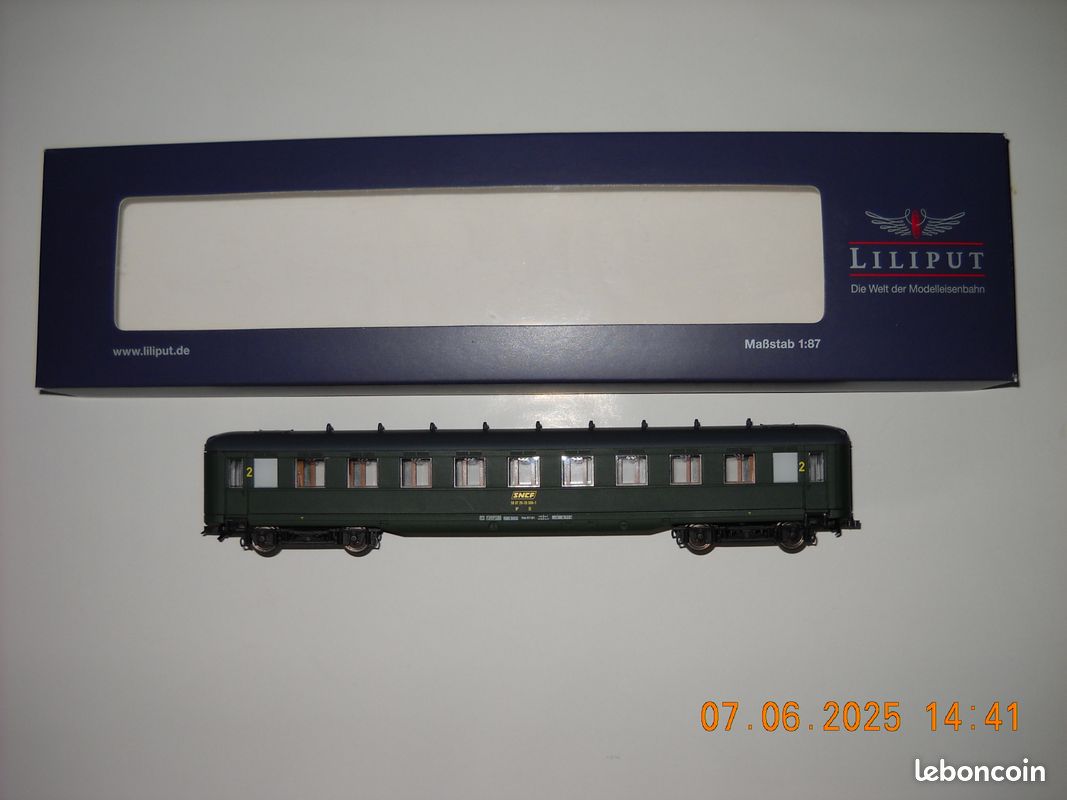 Liliput 334594 - Schürzenwagen 2.Klasse, SNCF, Ep.IV