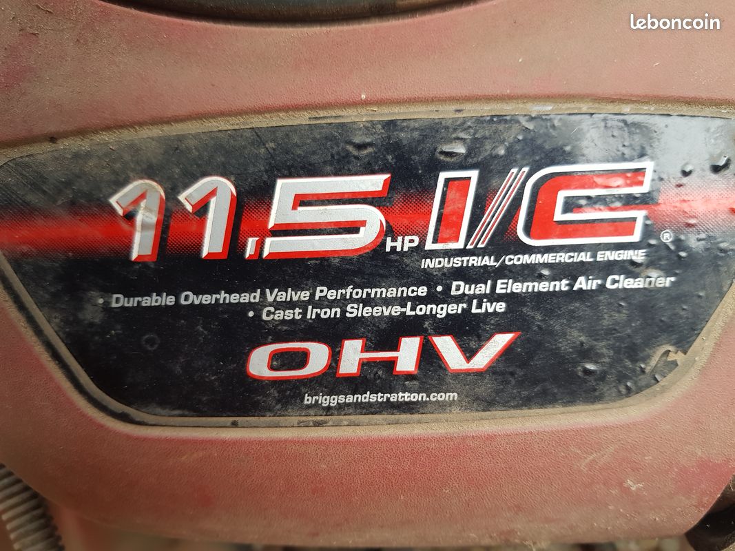 Tracteur tondeuse MTD RH115B (image 3)