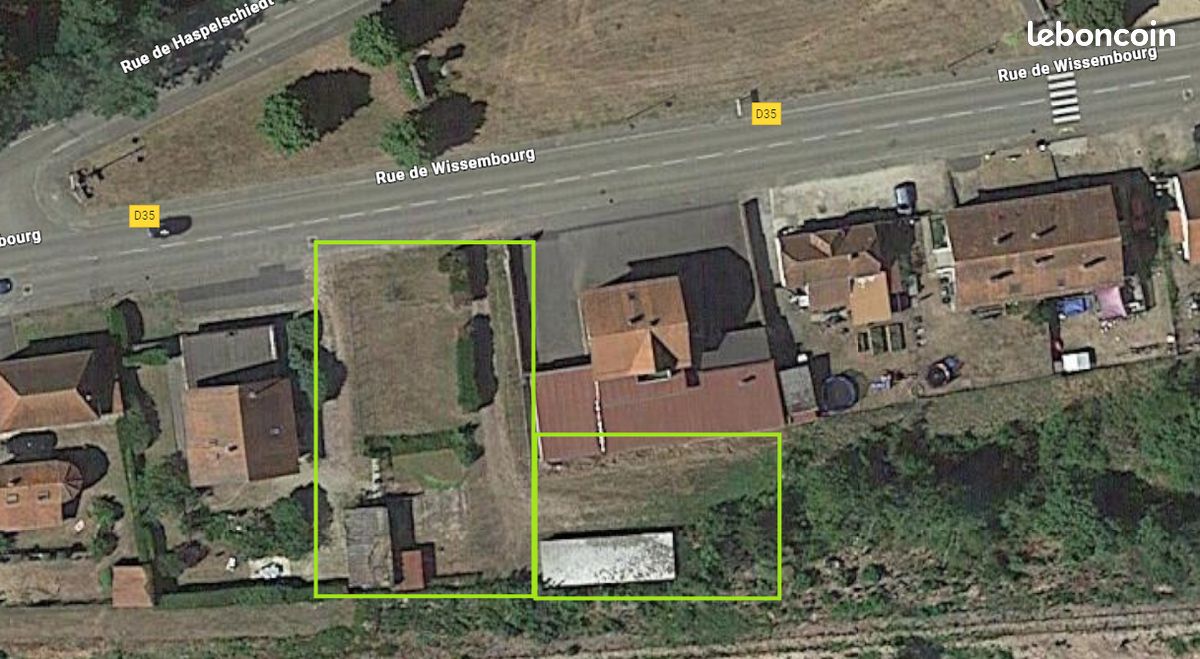 6 garages, 1 dépôt sur un terrais de 11 ares · à Bitche · 36 000 €