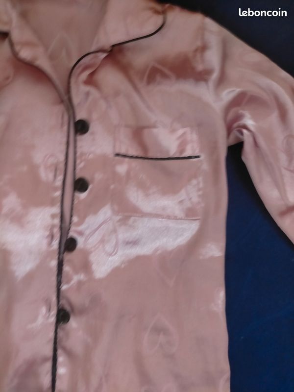 Pyjama fluide 2 pièces, enfant T 130 cm (image 2)