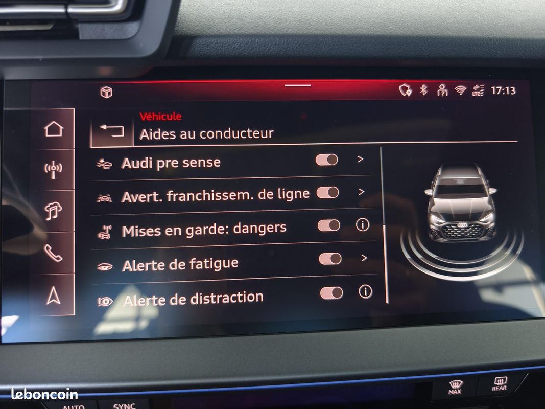 AUDI A3 Sportback TFSI Mild Hybrid 150 S tronic 7 S line (image 5)
