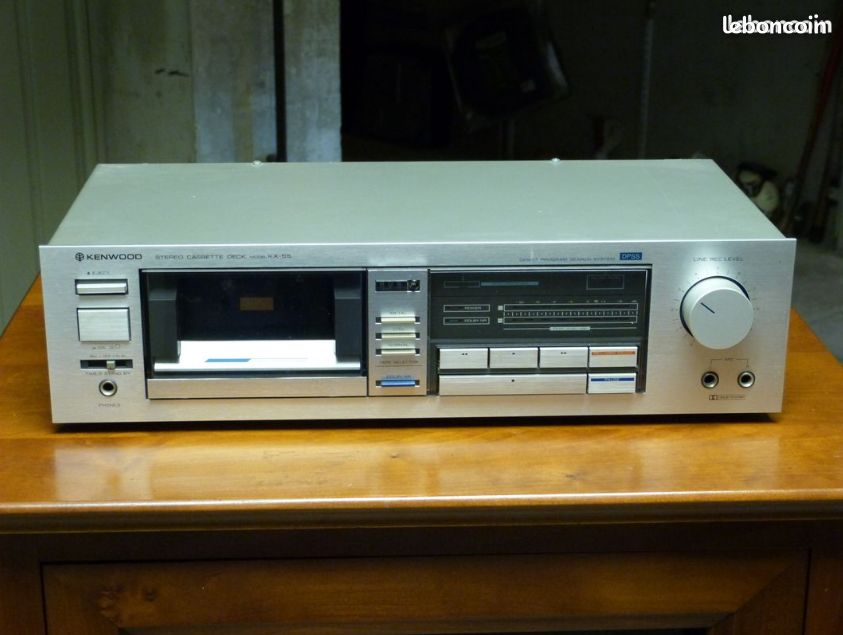 Kenwood stereo cassette deck model kx-55 (image 1)
