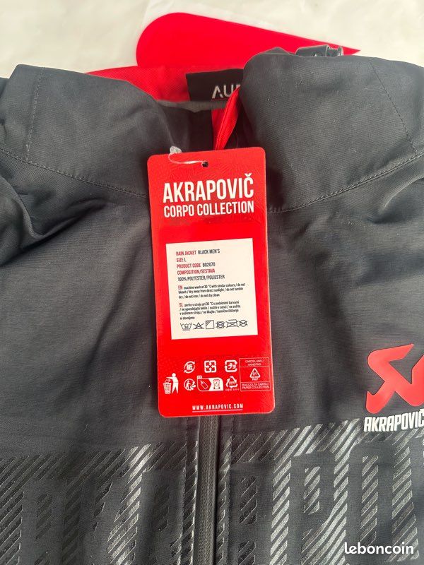 Veste akrapovic Vêtements