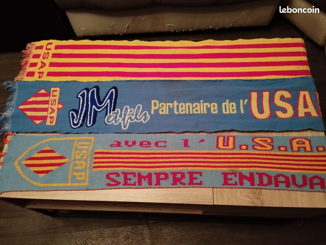 Écharpe Supporter Rugby USAP Perpignan (Perplonan 1902) - Occasion