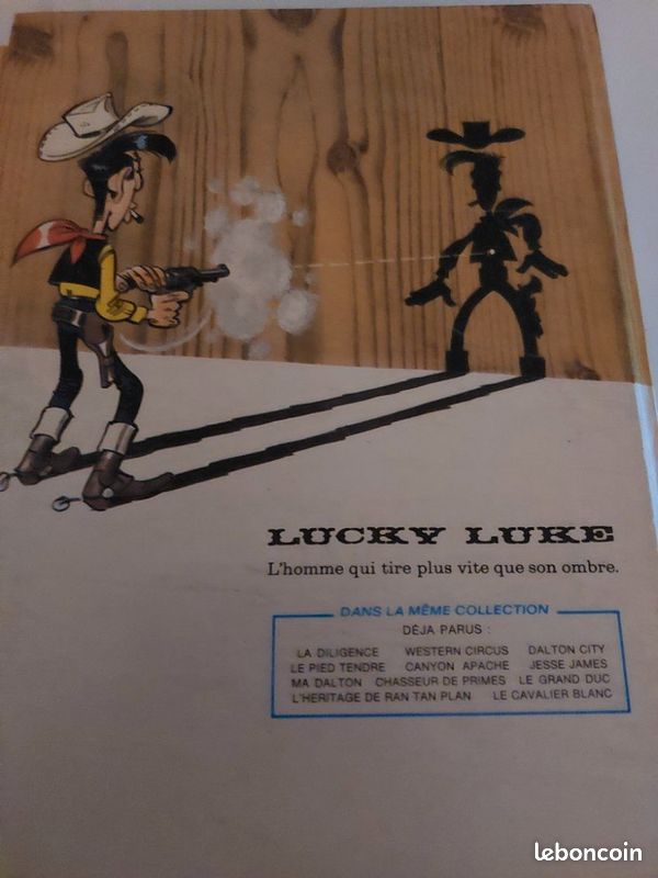 Lucky Luke 1975 Le cavalier blanc Par Goscinny, Morris (Illustrations) (image 2)
