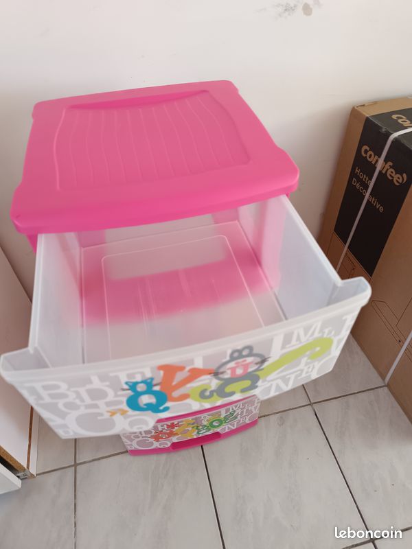 Commode plastique 4 etages (image 3)