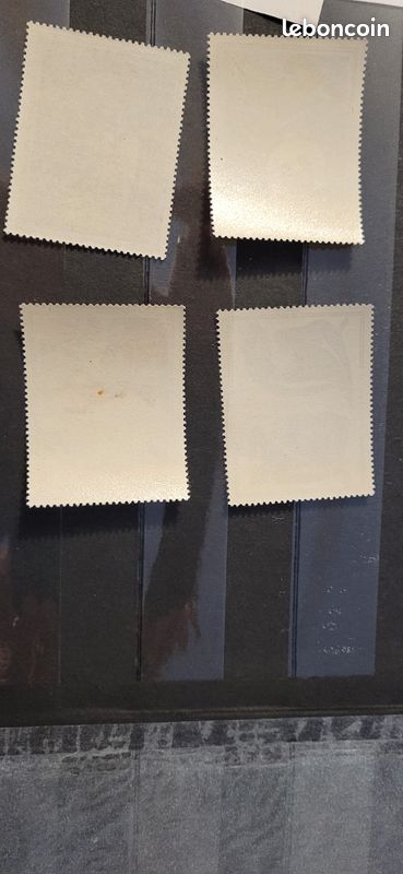 Serie timbres tableaux peintres modernes 1961 (image 2)