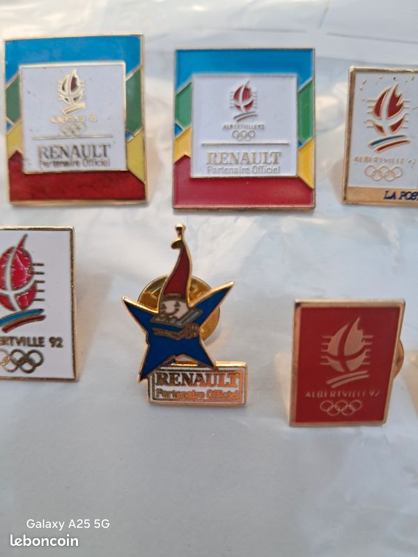 Pin's Jeux olympiques Albertville - Ouverture 8 Février 1992