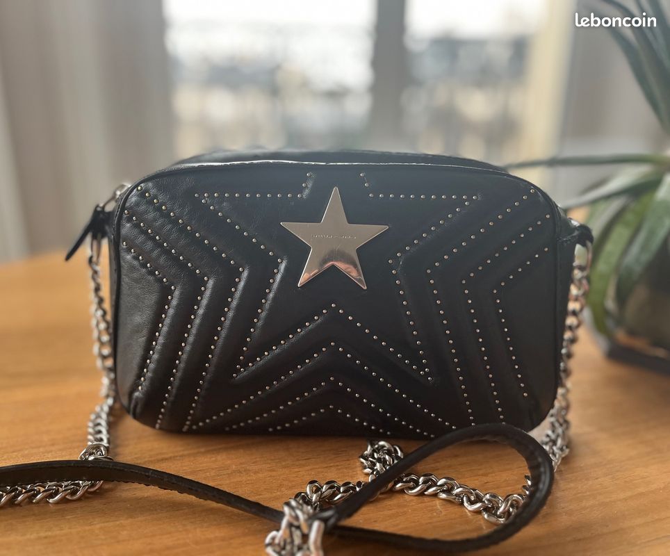 Sac à main Stella McCartney modèle Star, en cuir vegan (image 1)