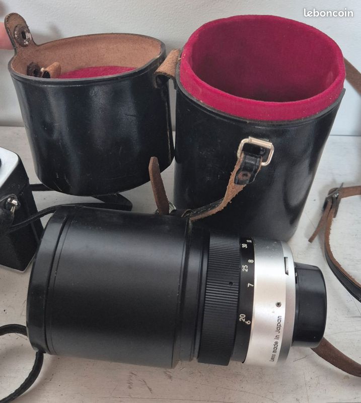 Téléobjectif 35 Mm Vintage - Fabriqué Au Japon, Années 1970, Mise Au Point Manuelle