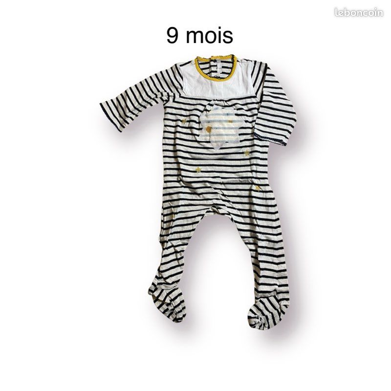 Catimini Pyjama Grenouillère étoilé Taille mois Vêtements bébé
